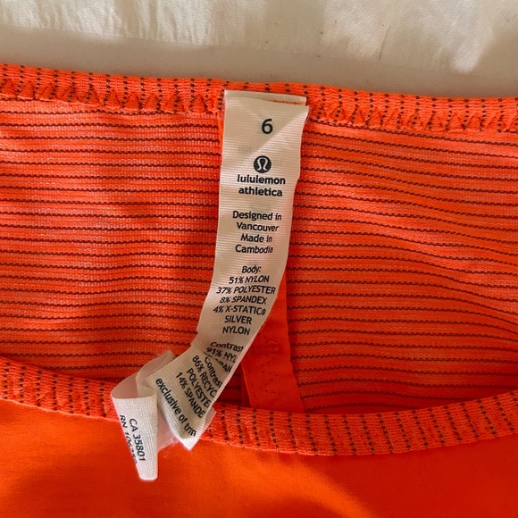 Orangee Lululemon Top - Picture 5 of 5